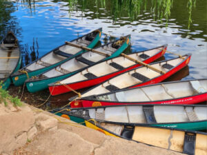 Canoeing Wye Valley